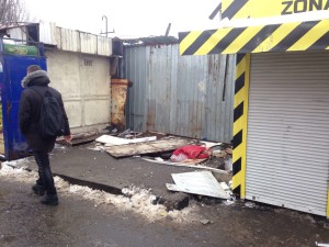 Снос киосков и стрельба на Лесной